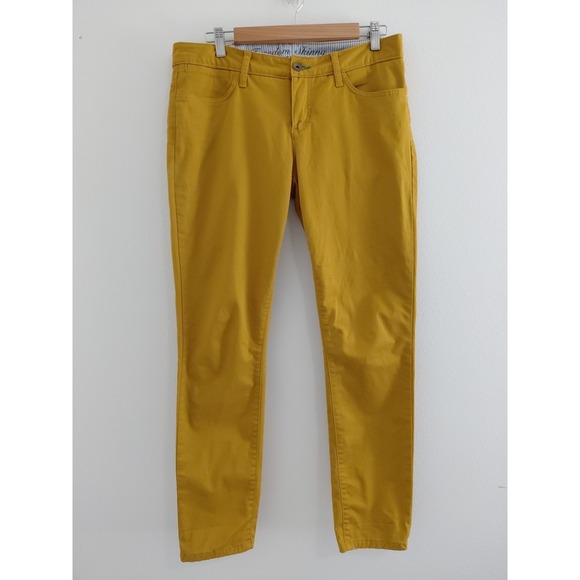 Tommy Hilfiger Pants - Tommy Hilfiger FREEDOM SKINNY Jeans Size 8 Pants Mustard Yellow Chino Retro Fall